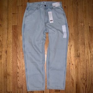 Uniqlo U Wide Leg Tapered Jeans